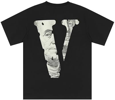 VLONE ONE DOLLAR BLACK TEE MENS