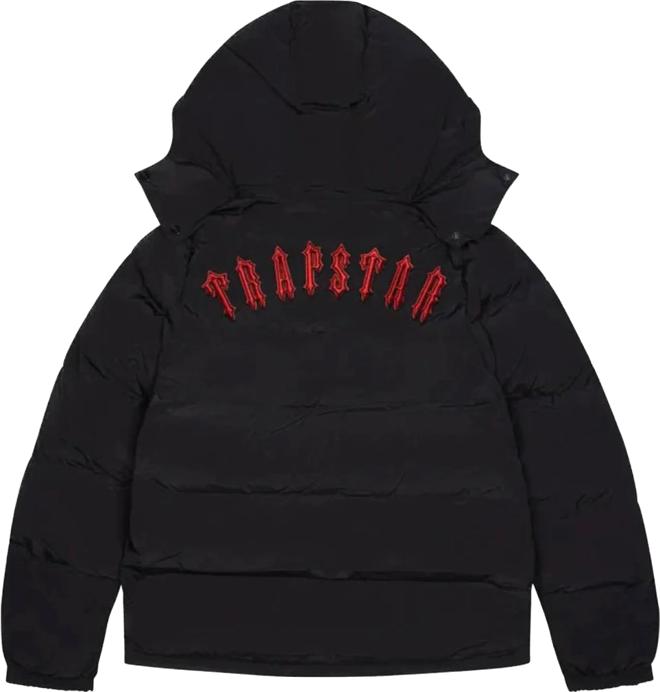 TRAPSTAR Iron Gate Black/Red Detachable