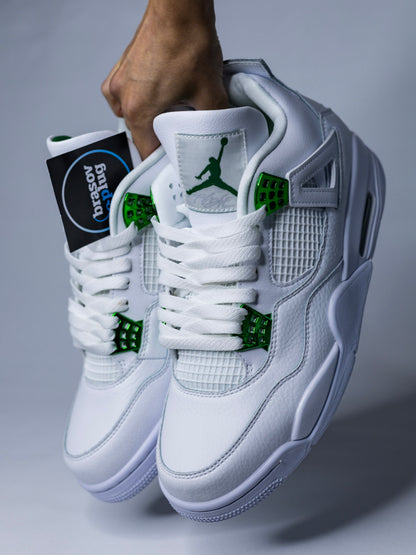 Jordan 4 Metallic Green