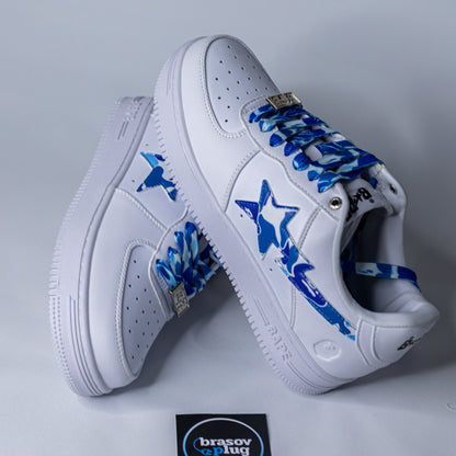 A Bathing Ape Bape Sta Camo Blue